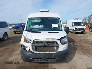 2023 Ford Transit Cargo with VIN 1FTBR1C86PKB71744, listed as a IAAI auction lot 41678963 with 47,373 mi miles. Bid and sale history available at carsss.com. Image 12.