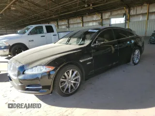 2011 Jaguar XJ with VIN SAJWA1CB8BLV09377, listed as a Copart auction lot 41600125 with 68,141 mi miles and Salvage Title. Bid and sale history available at DreamBid. Image 1.