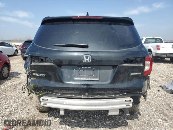 2022 Honda Pilot Special Edition with VIN 5FNYF5H27NB038161, listed as a Copart auction lot 46130565 with 62,413 mi miles and Salvage Title. Bid and sale history available at DreamBid. Image 6.