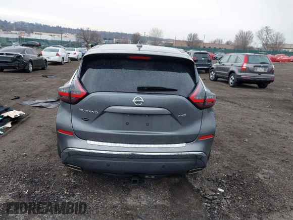 2020 Nissan Murano S with VIN 5N1AZ2AS8LN162337, listed as a IAAI auction lot 41686558 with 49,735 mi miles and . Bid and sale history available at DreamBid. Image 16.