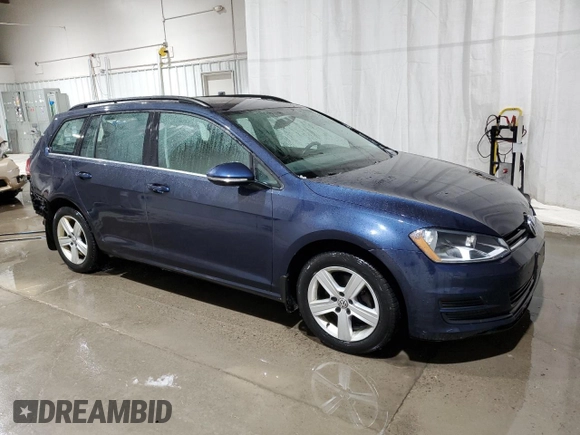 2015 Volkswagen Golf SportWagen TDI S with VIN 3VWFA7AU7FM514206, listed as a Copart auction lot 41971425 with 64,282 mi miles and Salvage Title. Bid and sale history available at carsss.com. Image 4.