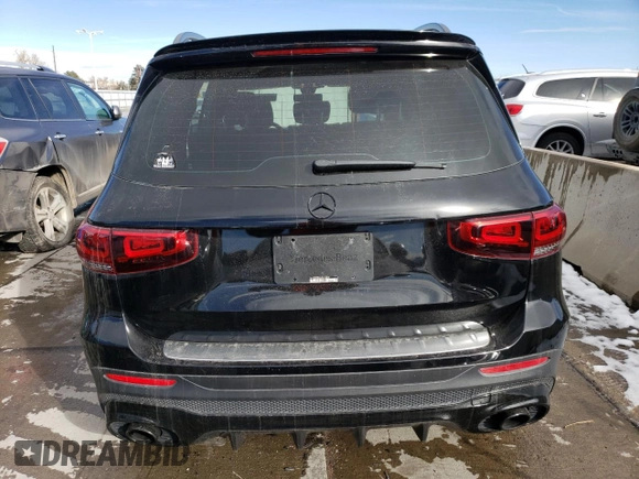2021 Mercedes-Benz GLB with VIN W1N4M5BB0MW120037, listed as a Copart auction lot 84024314 with 30,392 mi miles and Salvage Title. Bid and sale history available at carsss.com. Image 6.