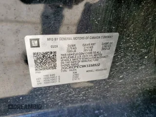 2019 Chevrolet Silverado 1500 LT with VIN 2GCRCPEC9K1158922, listed as a Copart auction lot 48476035 with 125,760 mi miles and Salvage Title. Bid and sale history available at DreamBid. Image 12.