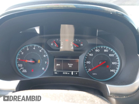 2020 Chevrolet Traverse LT Cloth with VIN 1GNERGKW9LJ319473, listed as a IAAI auction lot 41859216 with 63,159 mi miles. Bid and sale history available at carsss.com. Image 7.