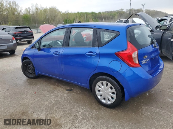 2015 Nissan Note SV with VIN 3N1CE2CP6FL438944, listed as a Copart auction lot 53444845 with 75,101 mi miles and Non repairable. Bid and sale history available at DreamBid. Image 2.