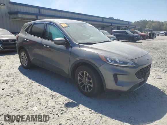 2021 Ford Escape SE with VIN 1FMCU0G66MUB28670, listed as a Copart auction lot 50710125 with 83,896 mi miles and Salvage title. Bid and sale history available at DreamBid. Image 4.