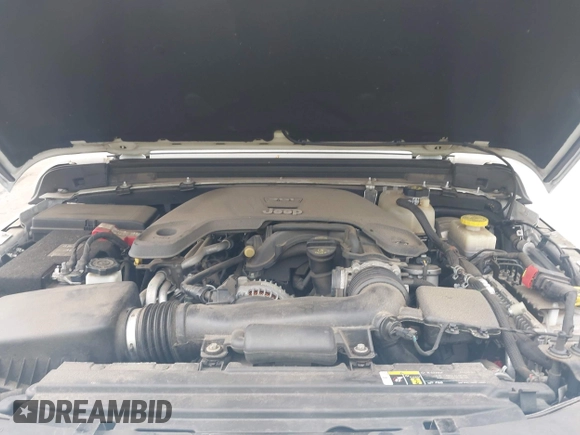 2018 Jeep Wrangler Unlimited Sport S with VIN 1C4HJXDG0JW324211, listed as a IAAI auction lot 42388525 with 79,278 mi miles and . Bid and sale history available at DreamBid. Image 10.
