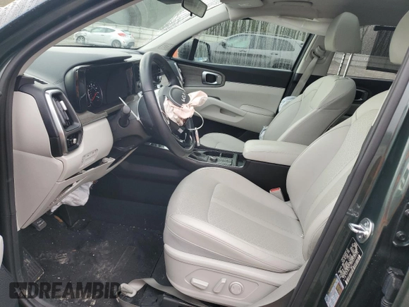 2023 Kia Sorento X-Line S with VIN 5XYRLDLC5PG183105, listed as a Copart auction lot 80991524 with 39,736 mi miles and Salvage Title. Bid and sale history available at carsss.com. Image 7.