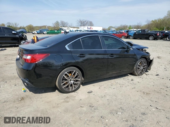 2018 Subaru Legacy Limited with VIN 4S3BNEN61J3005308, listed as a Copart auction lot 52918605 with 67,014 mi miles and Salvage Title. Bid and sale history available at carsss.com. Image 3.