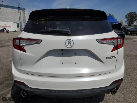 2020 Acura RDX w/Technology Pkg with VIN 5J8TC1H56LL006206, listed as a Copart auction lot 50056405 with 36,174 mi miles and Salvage Title. Bid and sale history available at carsss.com. Image 6.
