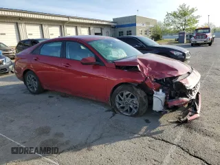 2024 Hyundai Elantra SEL with VIN KMHLM4DG6RU812131, listed as a Copart auction lot 54068065 with 30,137 mi miles and Salvage title. Bid and sale history available at DreamBid. Image 4.