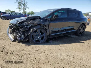 2024 Chevrolet Equinox EV RS z VIN 3GN7DNRP6RS223852, wystawiony jako Copart lot #55129675 z przebiegiem 3 180 mil mil oraz Szkoda całkowita • Salvage title. Historia ofert i sprzedaży dostępna na DreamBid. Obrazek 1.