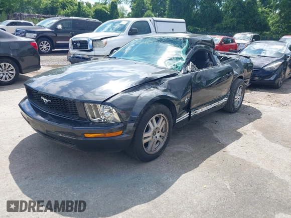 2009 Ford Mustang with VIN 1ZVHT80N395126614, listed as a IAAI auction lot 42322380 with 51,373 mi miles and . Bid and sale history available at DreamBid. Image 2.