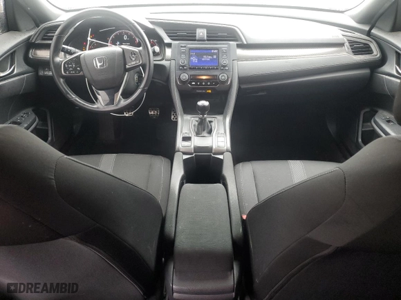 2019 Honda Civic Hatchback Sport with VIN SHHFK7G48KU203467, listed as a Copart auction lot 44001555 with 34,839 mi miles and Salvage Title. Bid and sale history available at carsss.com. Image 8.