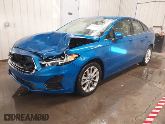 2020 Ford Fusion SE with VIN 3FA6P0HD5LR235436, listed as a IAAI auction lot 41006660 with 60,207 mi miles. Bid and sale history available at carsss.com. Image 17.