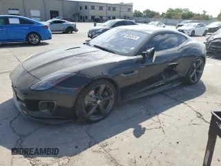 2018 Jaguar F-Type with VIN SAJDF1GV3JCK47540, listed as a Copart auction lot 68842974 with 43,313 mi miles and Salvage Title. Bid and sale history available at DreamBid. Image 1.