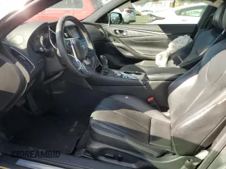 2018 Infiniti Q60 Luxe with VIN JN1CV7EK6JM200329, listed as a Copart auction lot 46535955 with 54,059 mi miles and Salvage Title. Bid and sale history available at carsss.com. Image 7.