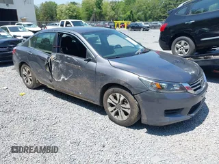 2013 Honda Accord LX z VIN 1HGCR2F36DA012882, wystawiony jako IAAI lot #42412996 z przebiegiem 175 942 mil mil oraz . Historia ofert i sprzedaży dostępna na DreamBid. Obrazek 1.