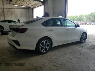 2021 Kia Forte LXS with VIN 3KPF24AD2ME264198, listed as a Copart auction lot 58553735 with 81,153 mi miles and Salvage title. Bid and sale history available at DreamBid. Image 3.