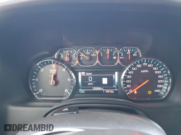 2017 Chevrolet Suburban Premier with VIN 1GNSCJKC8HR226797, listed as a Copart auction lot 62874585 with 150,994 mi miles and Salvage title. Bid and sale history available at DreamBid. Image 9.