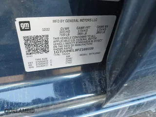 2023 GMC Sierra 1500 Denali Ultimate with VIN 1GTUUHEL8PZ169339, listed as a IAAI auction lot 40810905 with 26,566 mi miles. Bid and sale history available at carsss.com. Image 9.