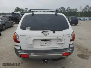 2003 Hyundai Santa Fe GLS with VIN KM8SC13D53U438588, listed as a Copart auction lot 51182585 with 140,507 mi miles and Salvage Title. Bid and sale history available at carsss.com. Image 6.