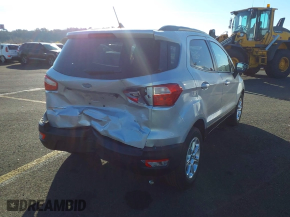 2021 Ford EcoSport SE with VIN MAJ3S2GE5MC417466, listed as a IAAI auction lot 40634514 with 19,730 mi miles and . Bid and sale history available at DreamBid. Image 4.