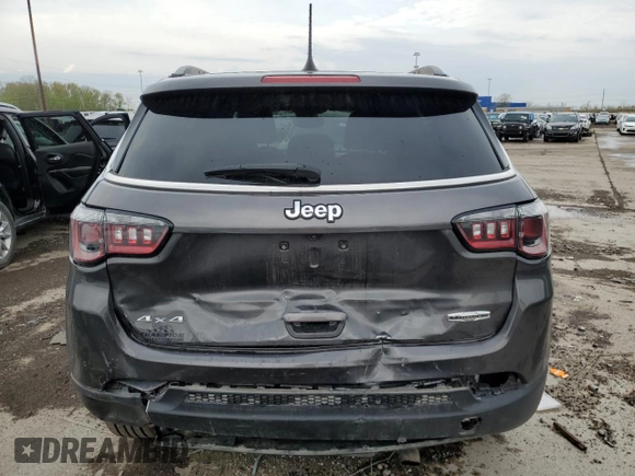 2023 Jeep Compass Latitude Lux с VIN 3C4NJDFN6PT504143, выставлен на аукционе Copart как лот 55093255 с пробегом 60 834 миль миль и Списание • Salvage title. История ставок и продаж доступна на DreamBid. Изображение 6.