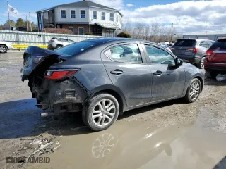 2017 Toyota Yaris iA with VIN 3MYDLBYV5HY187582, listed as a Copart auction lot 45193365 with 98,096 mi miles and Salvage Title. Bid and sale history available at carsss.com. Image 3.