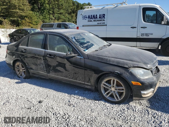 2014 Mercedes-Benz C-Class C 300 Sport with VIN WDDGF8AB5EA893642, listed as a Copart auction lot 71646584 with 0 mi miles and Salvage Title. Bid and sale history available at carsss.com. Image 4.