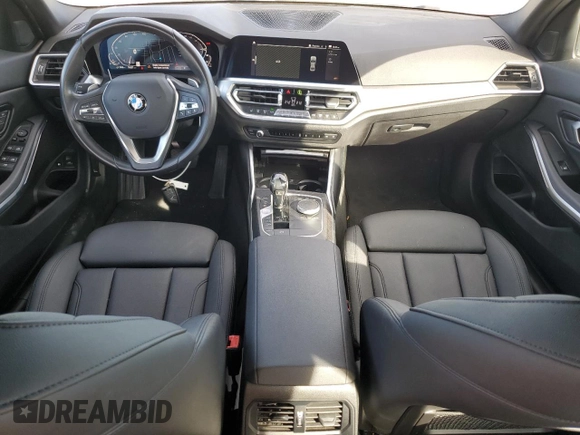 2021 BMW 3 Series 330e with VIN 3MW5P7J03M8B51206, listed as a Copart auction lot 44314965 with 50,110 mi miles and Salvage Title. Bid and sale history available at carsss.com. Image 8.