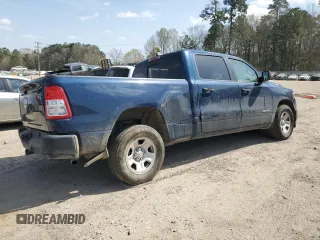 2022 Ram 1500 with VIN 1C6RRENG1NN112811, listed as a Copart auction lot 48009805 with 57,522 mi miles and Salvage title. Bid and sale history available at DreamBid. Image 3.