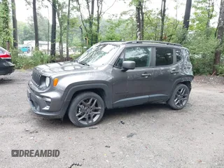 2021 Jeep Renegade Latitude with VIN ZACNJCBB4MPM68233, listed as a IAAI auction lot 42464100 with 63,897 mi miles and . Bid and sale history available at DreamBid. Image 2.