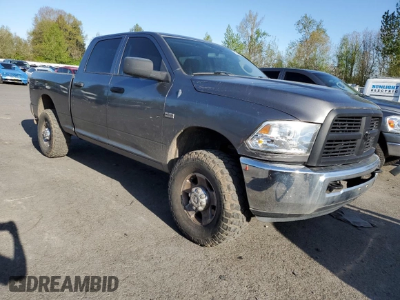 2010 Dodge Ram 2500 ST with VIN 3D7TT2CT1AG158226, listed as a Copart auction lot 53382535 with 170,772 mi miles and Salvage Title. Bid and sale history available at carsss.com. Image 4.