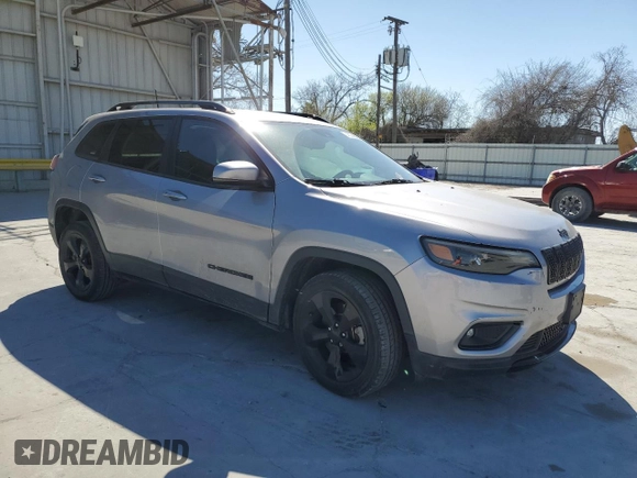 2021 Jeep Cherokee Altitude with VIN 1C4PJLLB8MD237389, listed as a Copart auction lot 48745785 with 62,288 mi miles and Salvage Title. Bid and sale history available at carsss.com. Image 4.