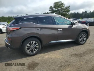 2018 Nissan Murano SV with VIN 5N1AZ2MG0JN196342, listed as a Copart auction lot 54364335 with 52,132 mi miles and Salvage Title. Bid and sale history available at DreamBid. Image 3.
