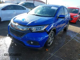 2021 Honda HR-V EX with VIN 3CZRU6H57MM752225, listed as a IAAI auction lot 41791264 with 62,972 mi miles. Bid and sale history available at carsss.com. Image 2.