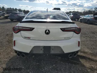 2022 Acura TLX Type S w/Performance Tire with VIN 19UUB7F90NA002456, listed as a Copart auction lot 86862474 with 14,457 mi miles and Salvage Title. Bid and sale history available at carsss.com. Image 6.