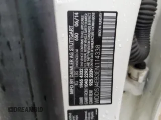 2014 Mercedes-Benz CLA 250 с VIN WDDSJ4EB3EN114338, выставлен на аукционе Copart как лот 57412645 с пробегом 116 724 миль миль и Списание • Salvage title. История ставок и продаж доступна на DreamBid. Изображение 12.