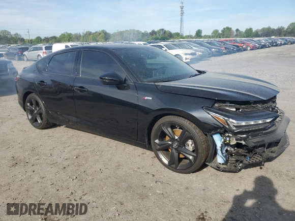 2024 Acura Integra Technology with VIN 19UDE4H63RA004698, listed as a Copart auction lot 53483395 with 13,526 mi miles and Salvage title. Bid and sale history available at DreamBid. Image 4.