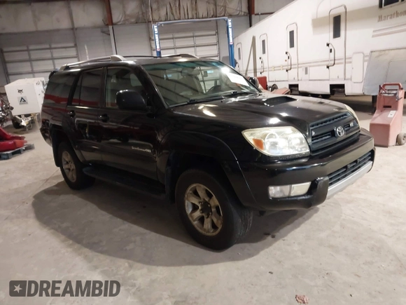 2005 Toyota 4Runner SR5 with VIN JTEBT14R258027168, listed as a IAAI auction lot 41392617 with 277,965 mi miles and . Bid and sale history available at DreamBid. Image 1.