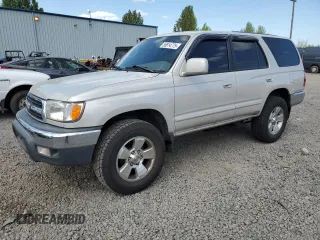 1999 Toyota 4Runner SR5 with VIN JT3GN86R7X0106125, listed as a Copart auction lot 55814775 with 292,758 mi miles and Clean Title. Bid and sale history available at DreamBid. Image 1.