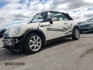 2008 MINI Convertible with VIN WMWRF33518TF67472, listed as a Copart auction lot 72073604 with 61,024 mi miles and Salvage Title. Bid and sale history available at DreamBid. Image 1.