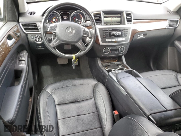 2014 Mercedes-Benz M 350 with VIN 4JGDA5JBXEA412807, listed as a Copart auction lot 60500575 with 138,617 mi miles and Salvage title. Bid and sale history available at DreamBid. Image 8.