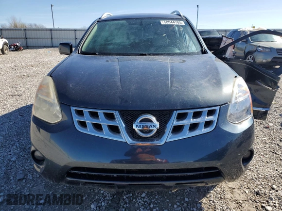 2013 Nissan Rogue SL with VIN JN8AS5MT4DW515140, listed as a Copart auction lot 50044785 with 126,002 mi miles and Salvage Title. Bid and sale history available at carsss.com. Image 5.