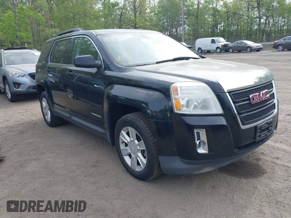 2013 GMC Terrain SLT with VIN 2GKALUEK2D6374429, listed as a IAAI auction lot 42127508 with 157,556 mi miles and . Bid and sale history available at carsss.com. Image 1.