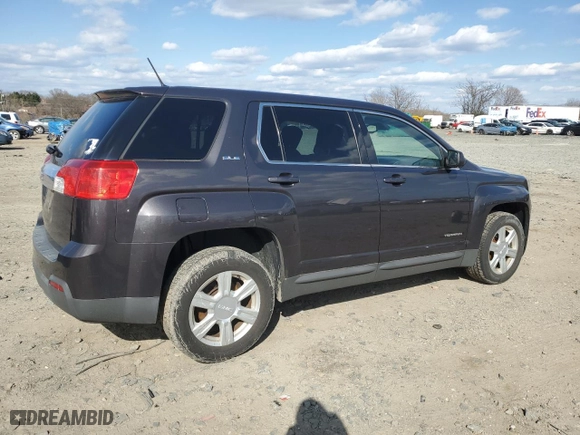2014 GMC Terrain SLE with VIN 2GKALMEK4E6184049, listed as a Copart auction lot 50961815 with 181,599 mi miles and Clean Title. Bid and sale history available at carsss.com. Image 3.