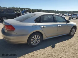 2014 Volkswagen Passat Wolfsburg Ed with VIN 1VWAS7A30EC074232, listed as a Copart auction lot 86975554 with 197,060 mi miles and Salvage Title. Bid and sale history available at carsss.com. Image 3.