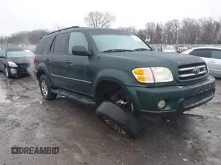 2003 Toyota Sequoia Limited with VIN 5TDBT48A33S171475, listed as a IAAI auction lot 41506657 with 311,549 mi miles and . Bid and sale history available at DreamBid. Image 1.