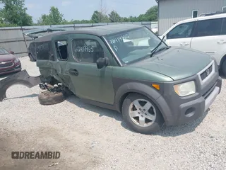 2003 Honda Element EX z VIN 5J6YH185X3L018973, wystawiony jako IAAI lot #42419955 z przebiegiem 159 485 mil mil oraz . Historia ofert i sprzedaży dostępna na DreamBid. Obrazek 1.